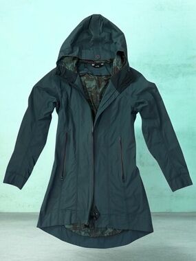 ⚡️Lululemon•Hooded•Lightweight Raincoat - Dark Teal